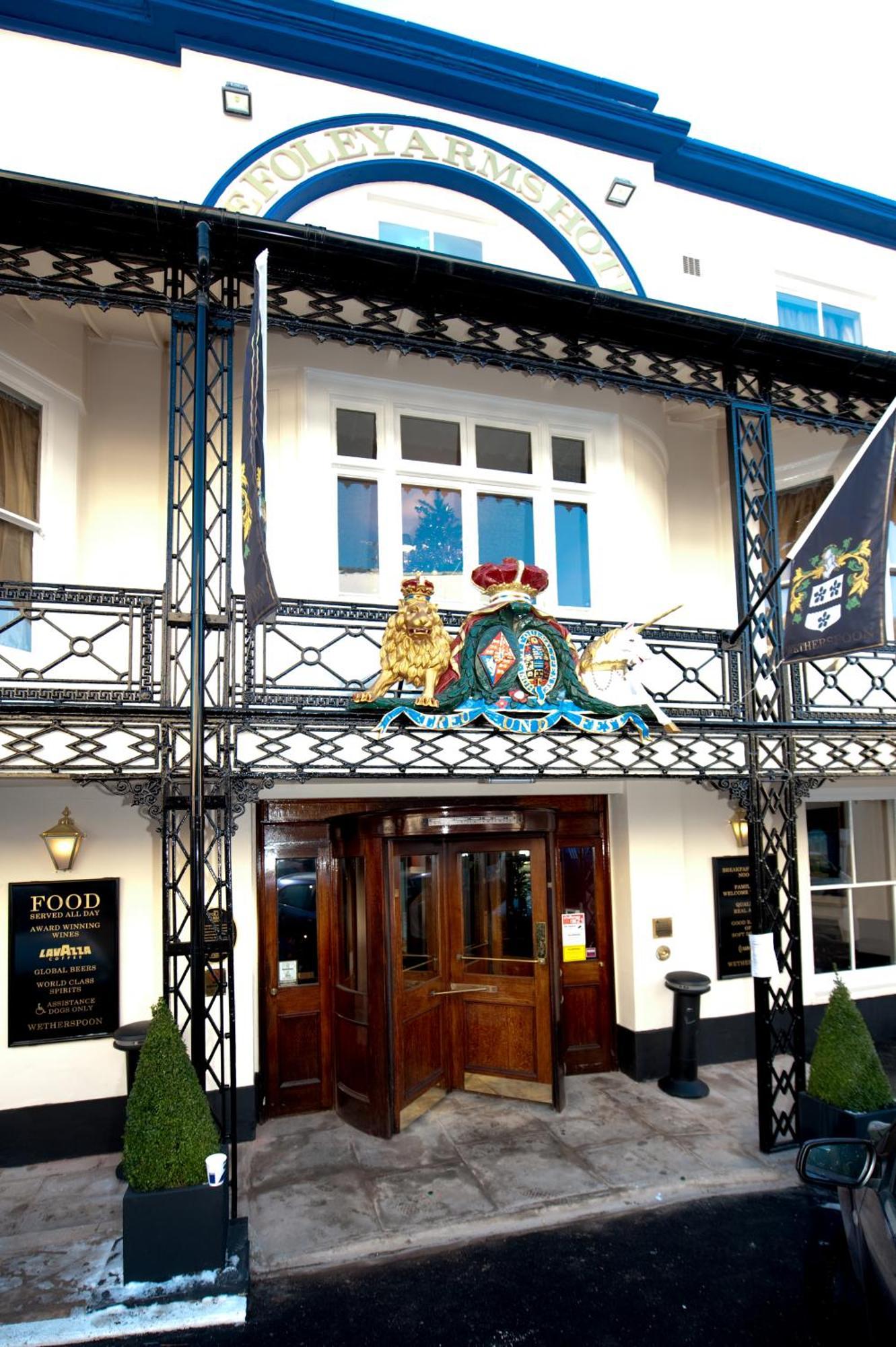 Foley Arms Hotel Great Malvern Extérieur photo